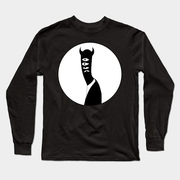 Horns Punpun Long Sleeve T-Shirt by Milewq